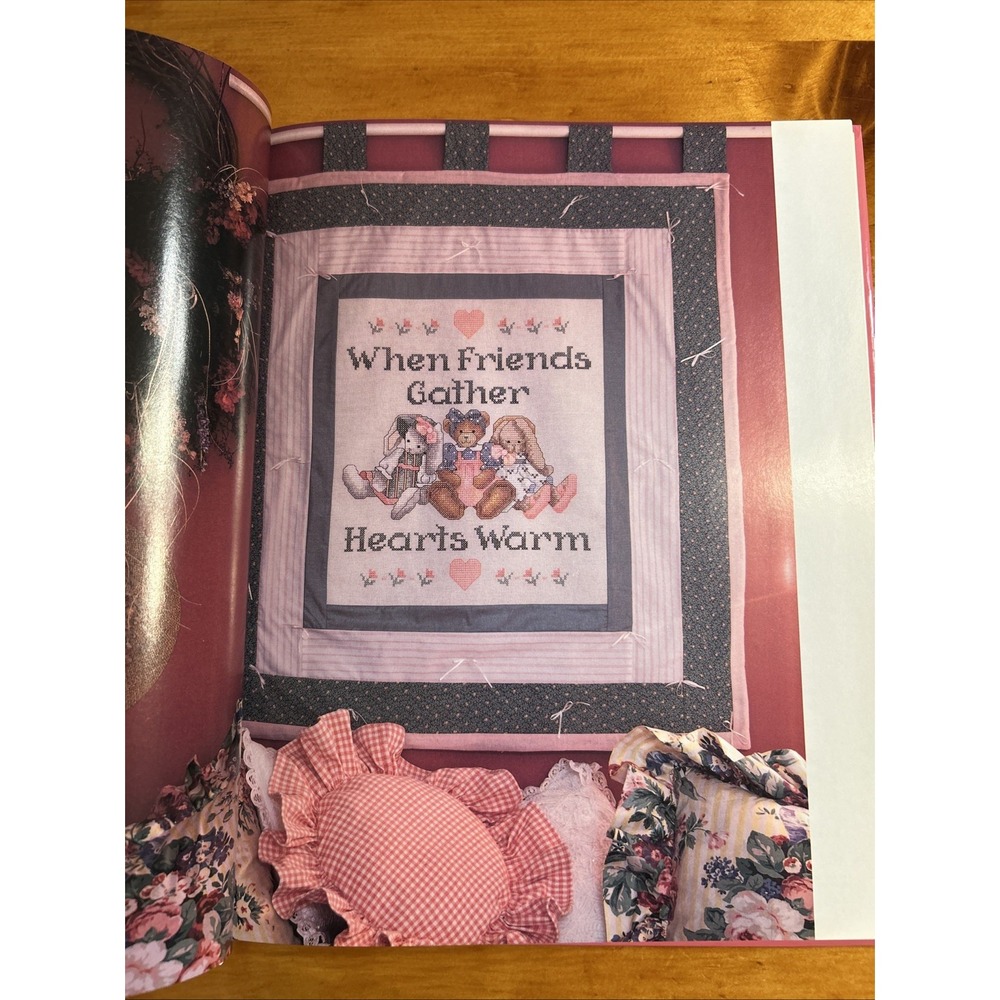 Alma Lynne Cross-Stitch for Special Occasions Hardcover Book Oxmoor House 1992 - Picture 7 of 16
